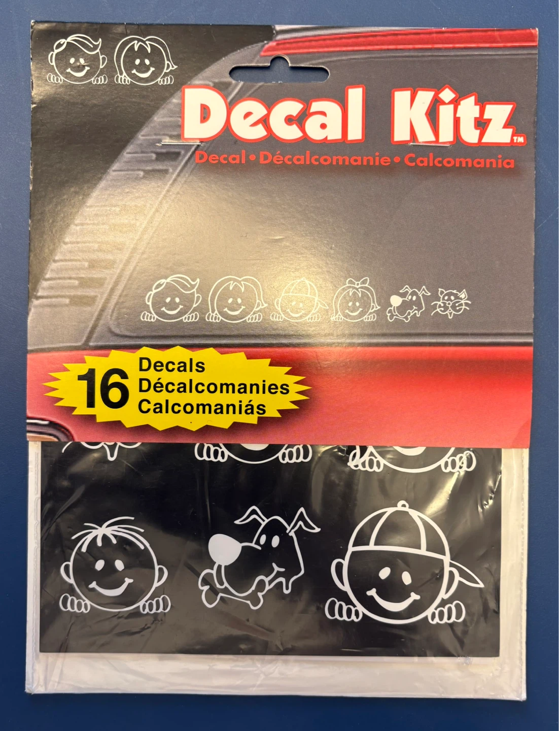 ✨✨Decal Kitz 16 Piece Vinyl Decal Set - Kids & Animals