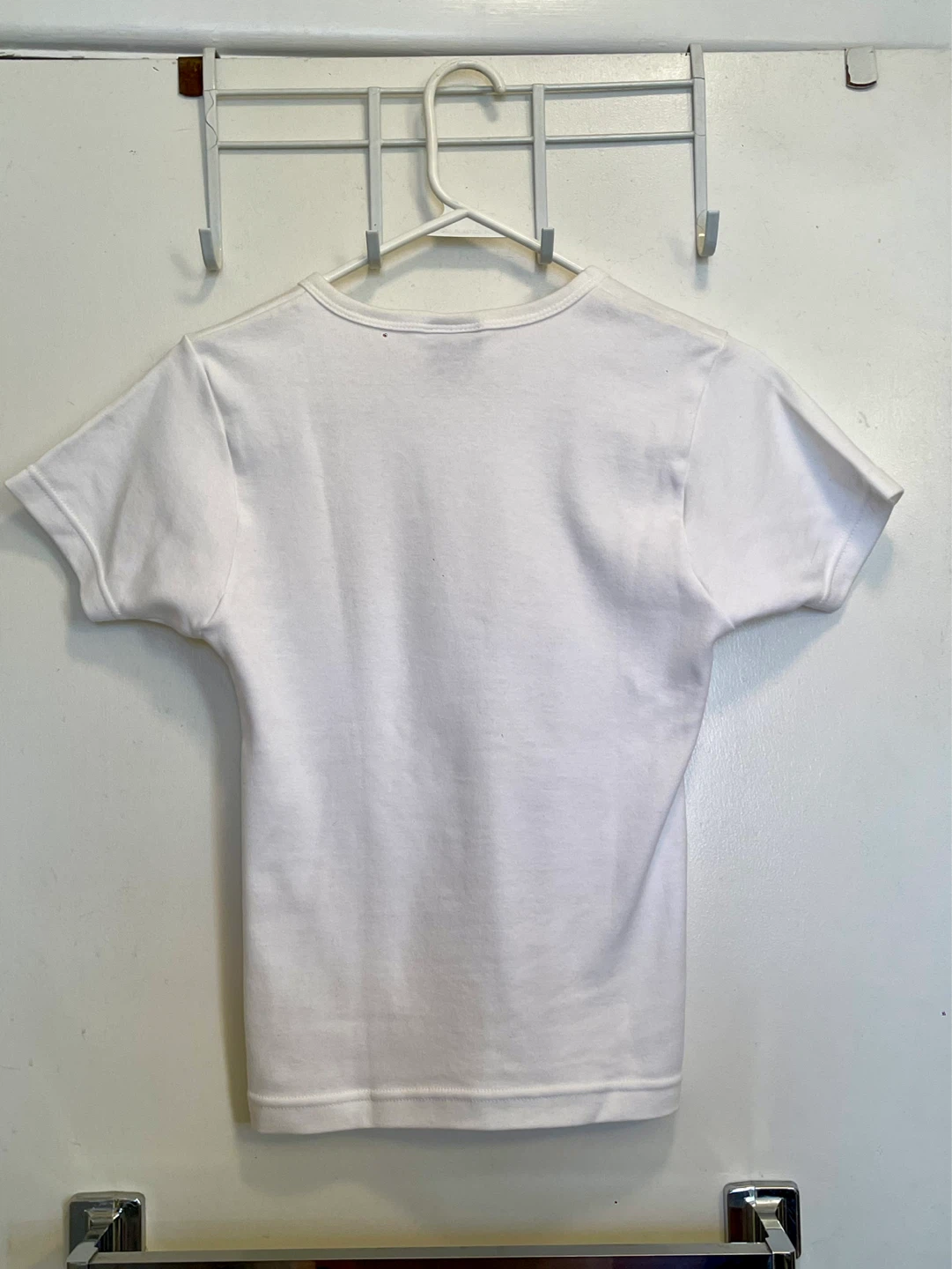 Gaziani White Cotton T-Shirt - Size M - photo 2