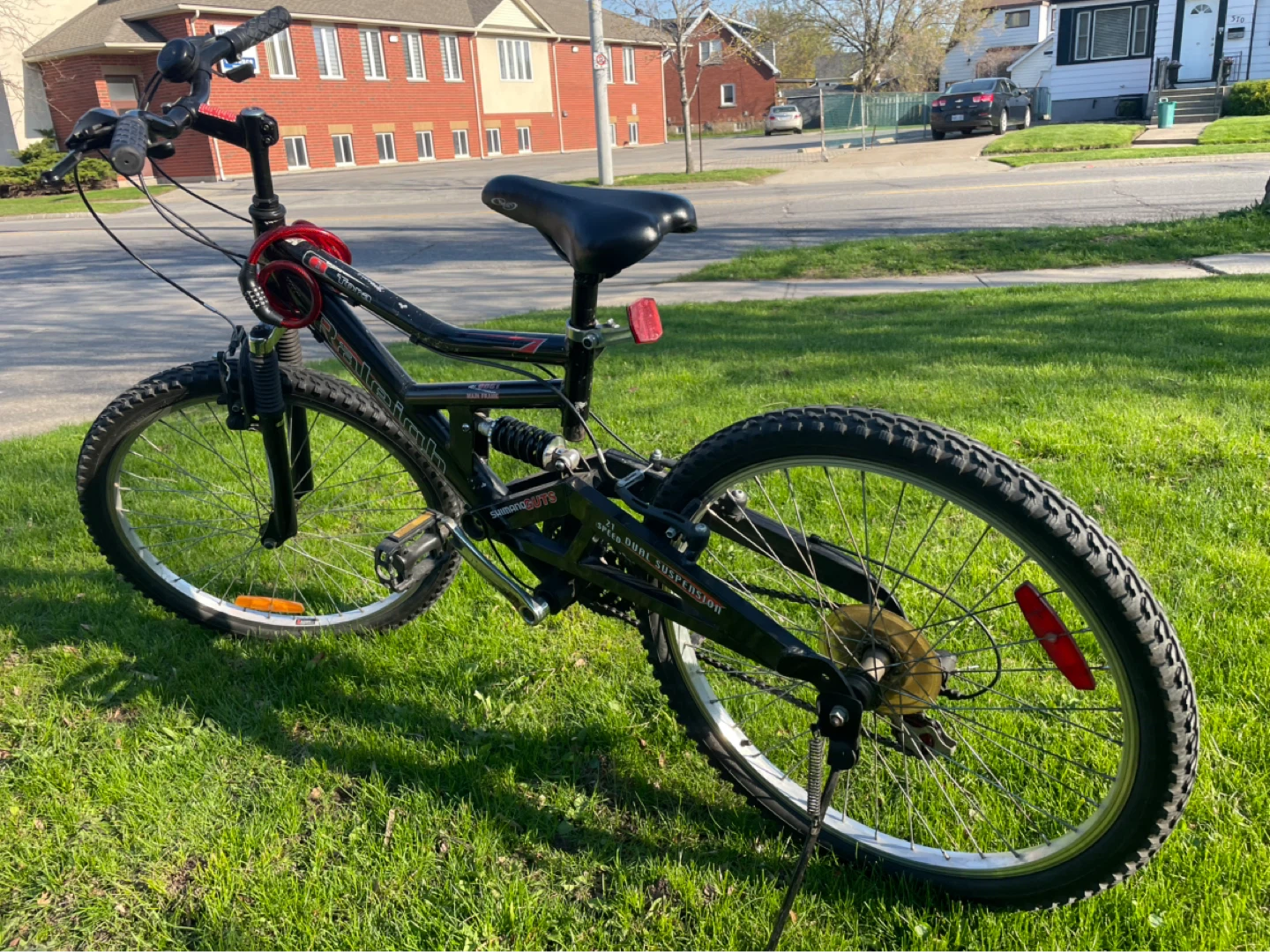 Raleigh Dual Suspension Mountain Bike-24”
