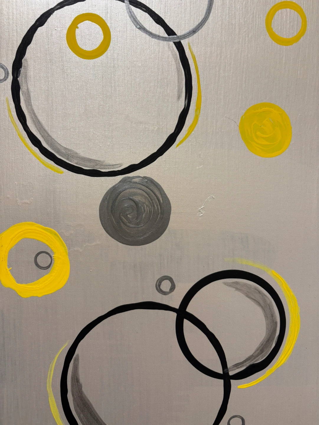 Set of 3 Modern Abstract Wall Art Panels - photo 5