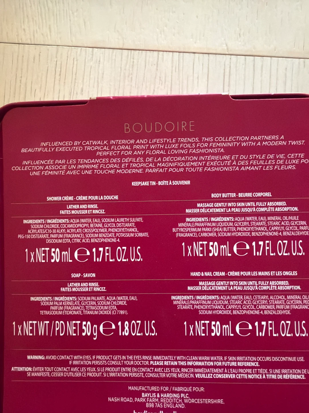 Baylis & Harding Boudoir Luxury Pamper Set - photo 2