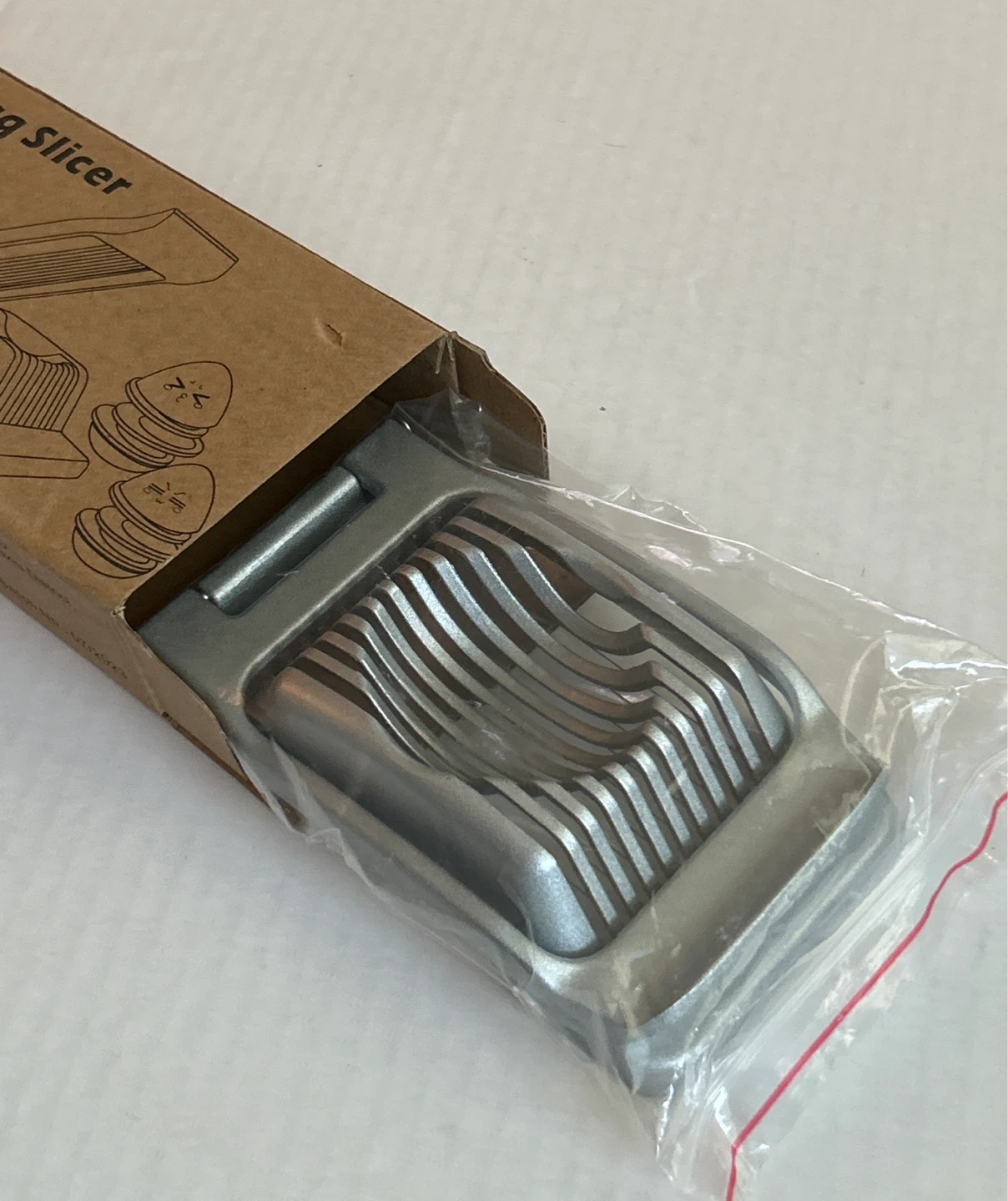 🌱Codoule - Silver Metal Egg Slicer - Brand New - photo 2