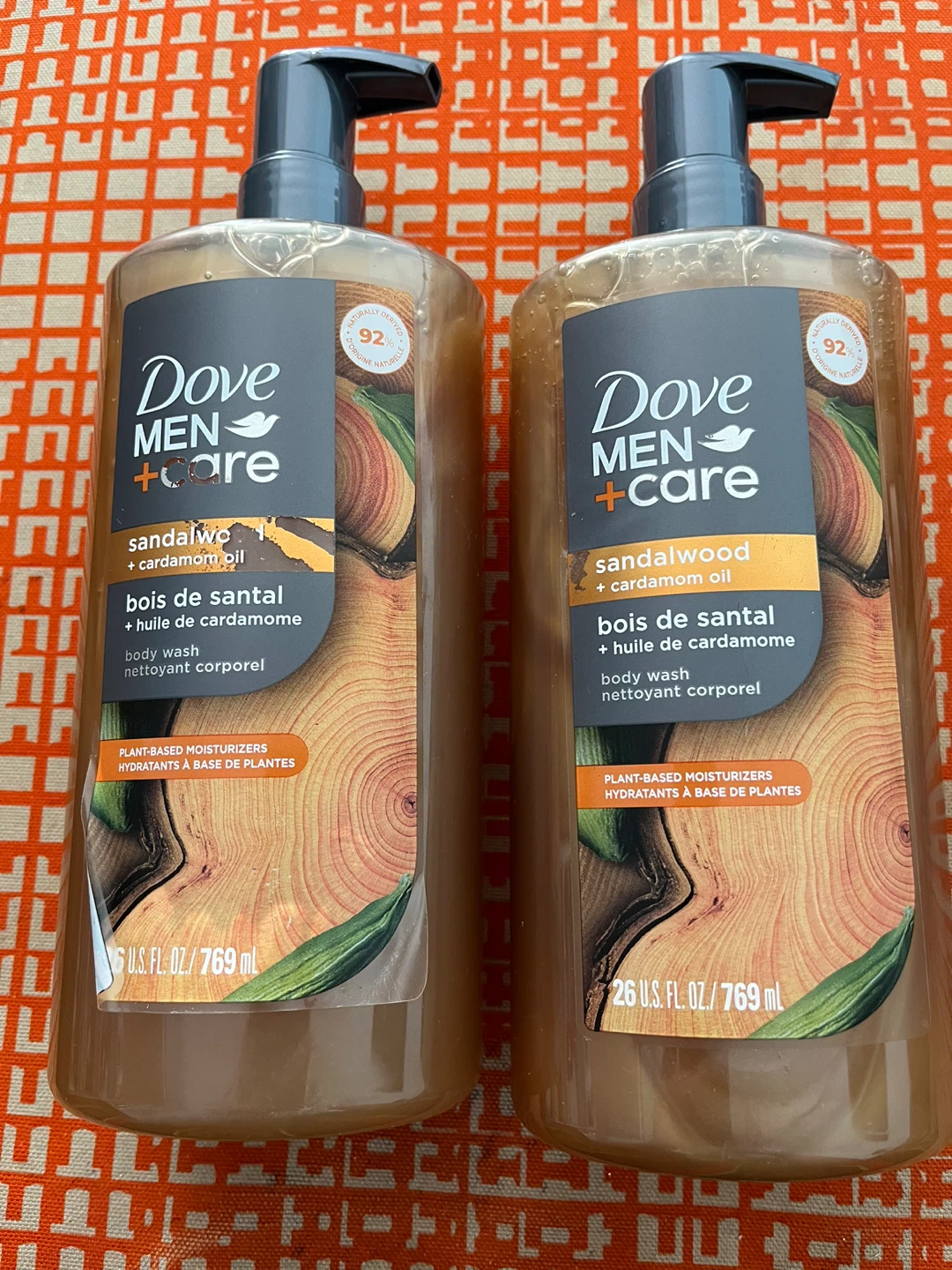 Dove Men+Care Body Wash - Sandalwood + Cardamom Oil (2 x 769ml) - photo 2