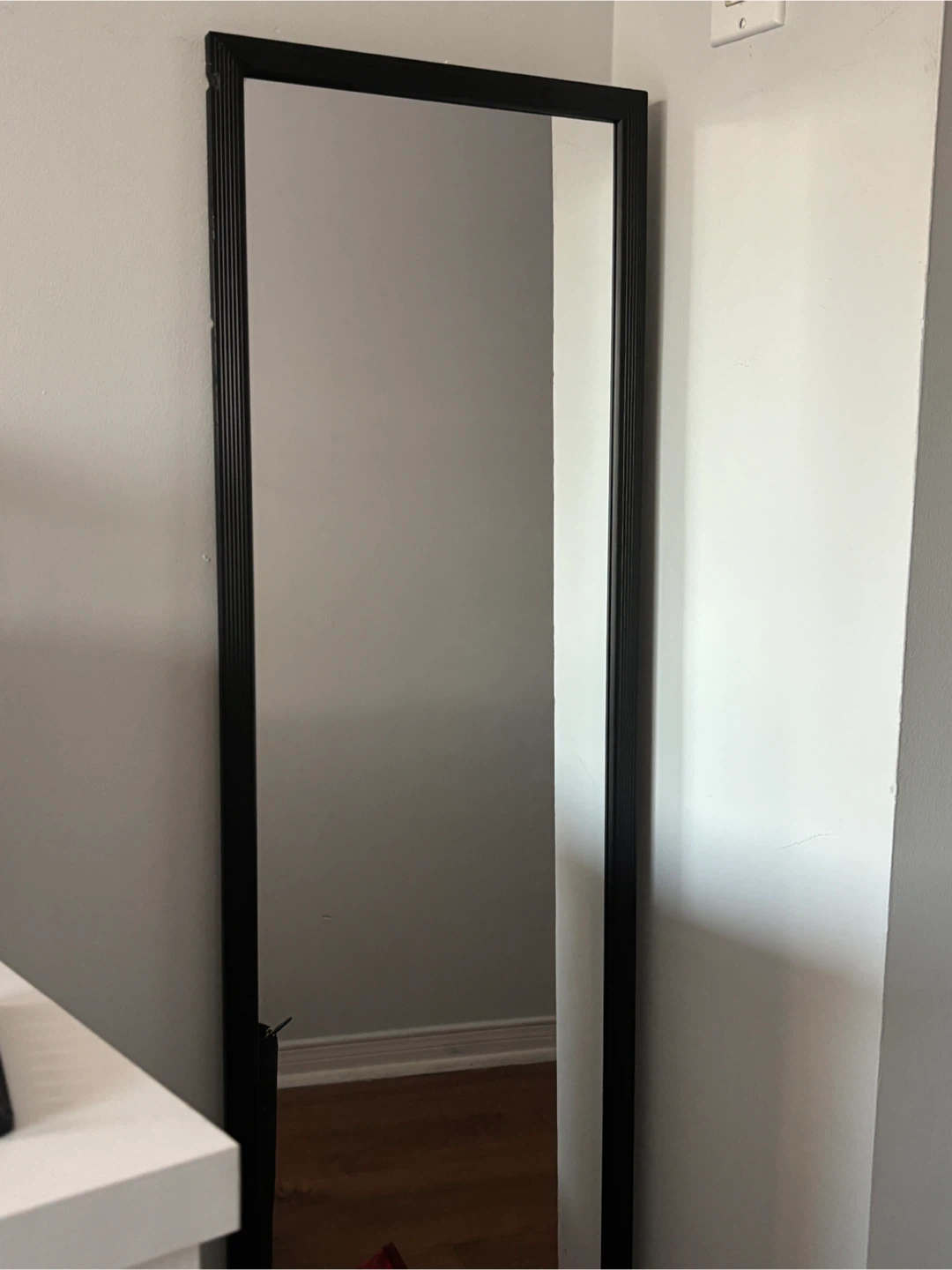 Black Framed Full Length Mirror