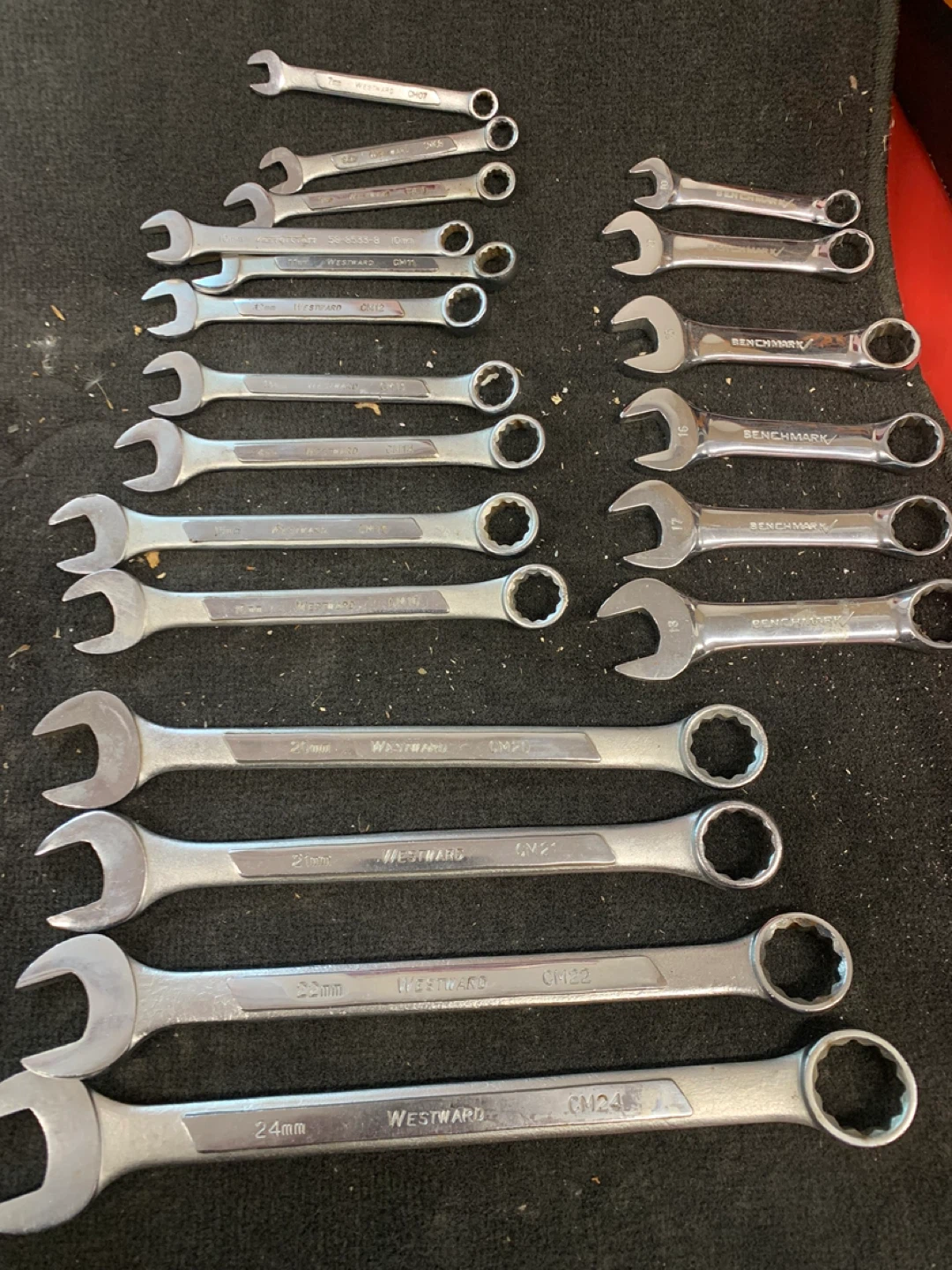 Stanley socket set and wrenches