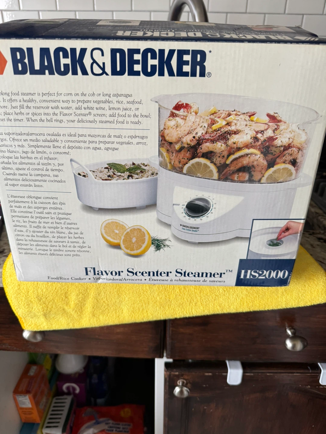 Black & Decker Flavor Scenter Steamer HS2000 - photo 3
