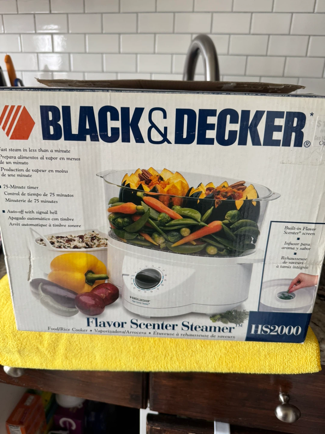 Black & Decker Flavor Scenter Steamer HS2000