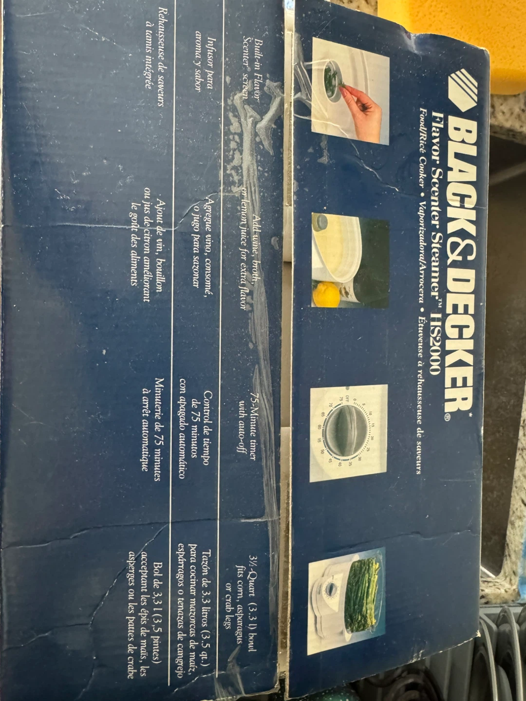 Black & Decker Flavor Scenter Steamer HS2000 - photo 5
