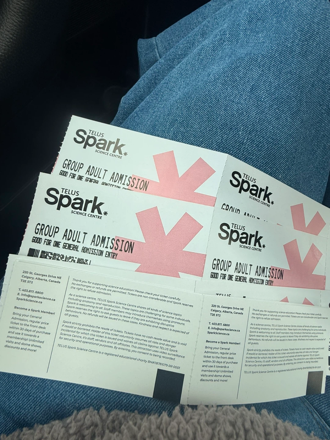 Telus Spark Ticket