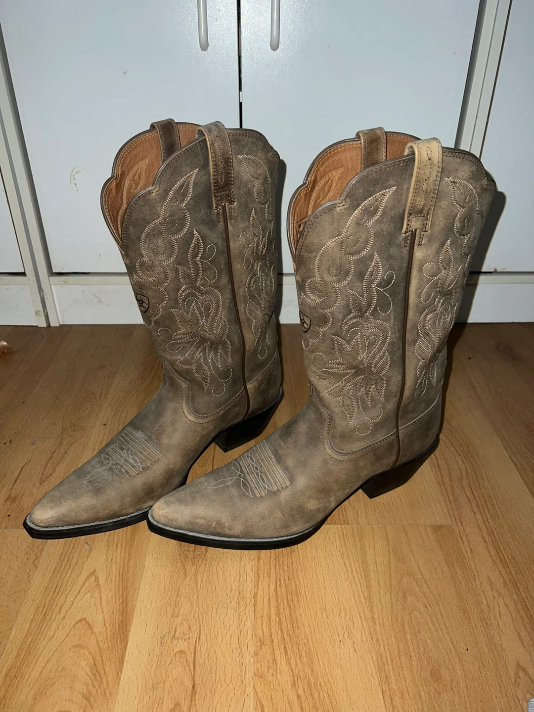 Cowboy Boots  / Brown Leather