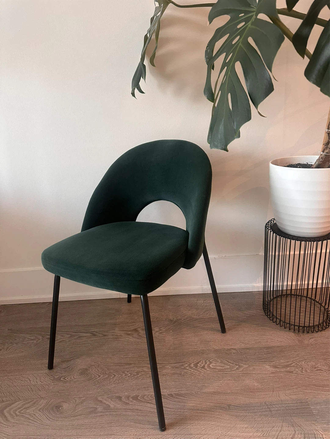 Green Velvet Chair