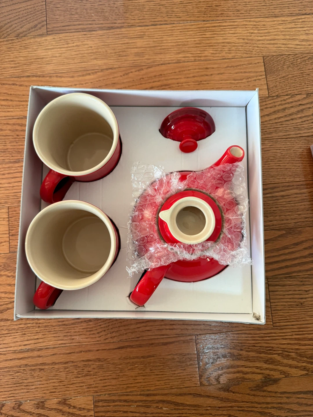 Le Creuset Stoneware Tea for Two Set - Red - photo 2