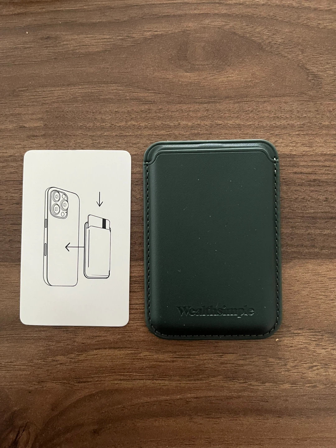 [NEW] Wealthsimple MagSafe Leather Card Wallet