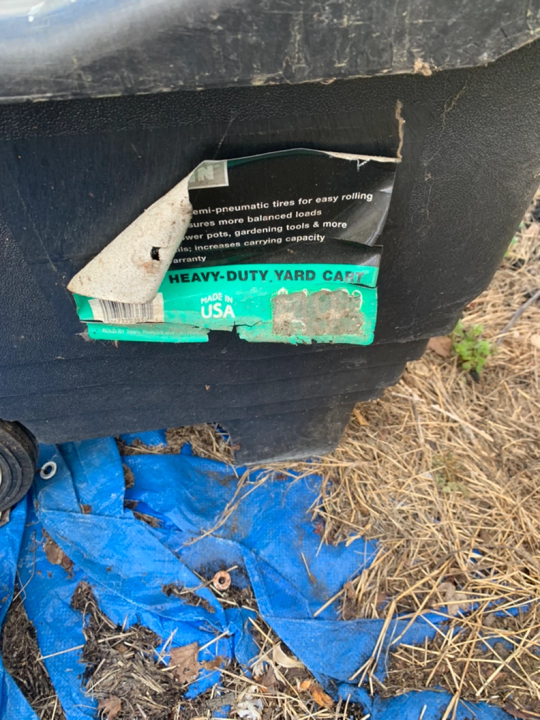 Heavy-Duty Yard Cart