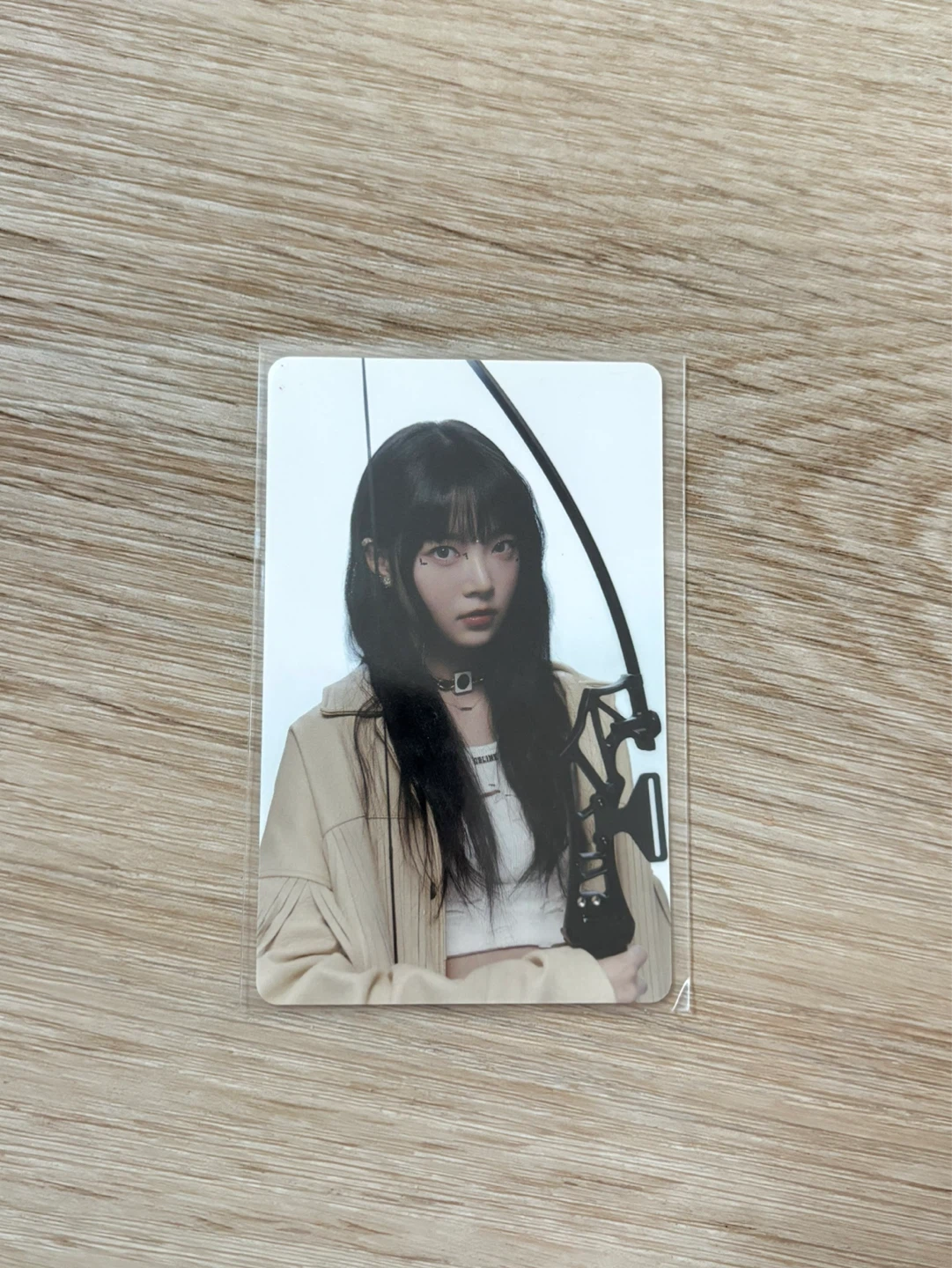 $4@1 LE SSERAFIM UNFORGIVEN Hong Eunchae Photocard - photo 3