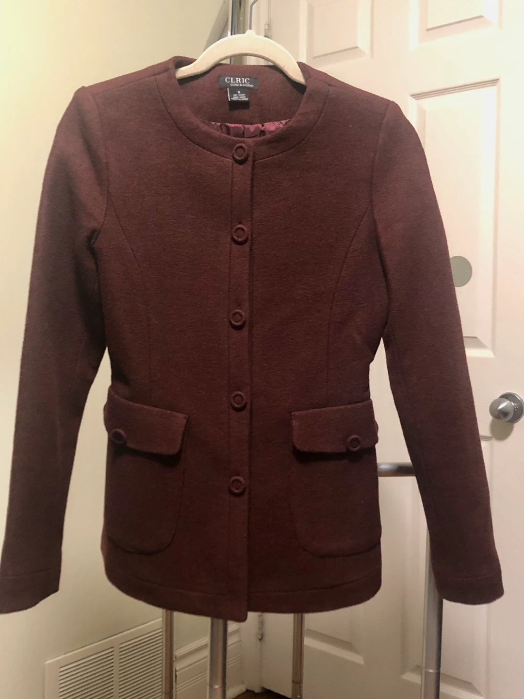 Blazer Jacket - Burgundy