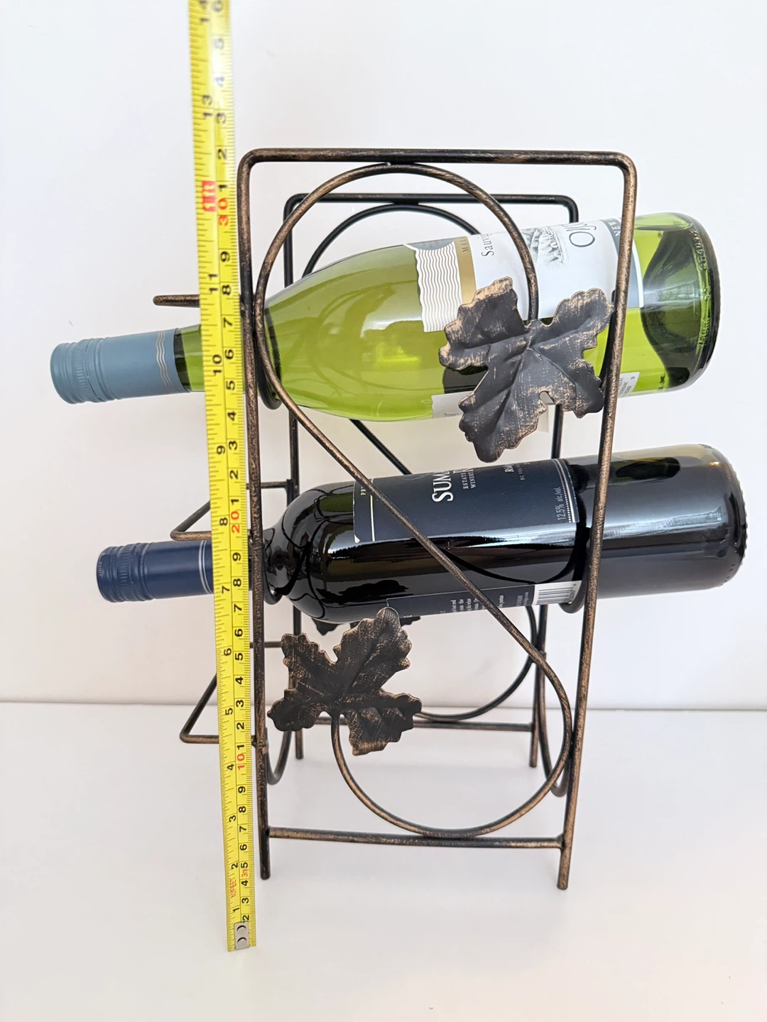 Decorative 3-Bottle Wine Rack - photo 3