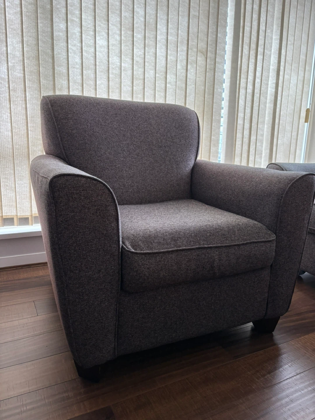 Dark Grey Armchair