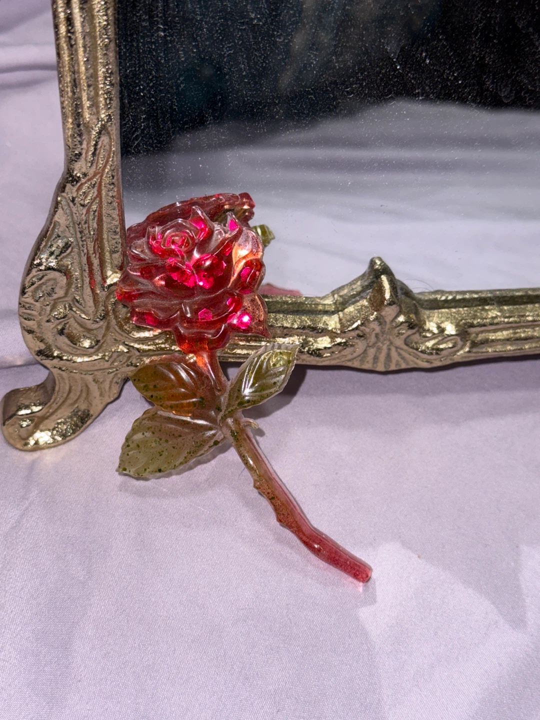 Resin Rose Hair Clip - photo 3