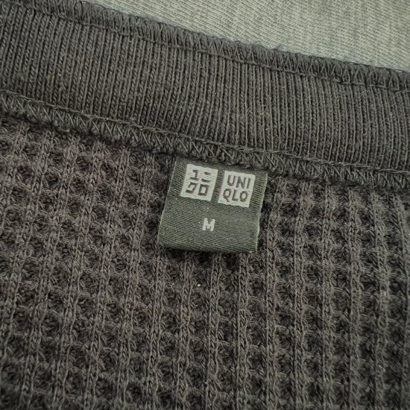 (Retail $79)Uniqlo Waffle Henley Shirt & Shorts Bundle - photo 4