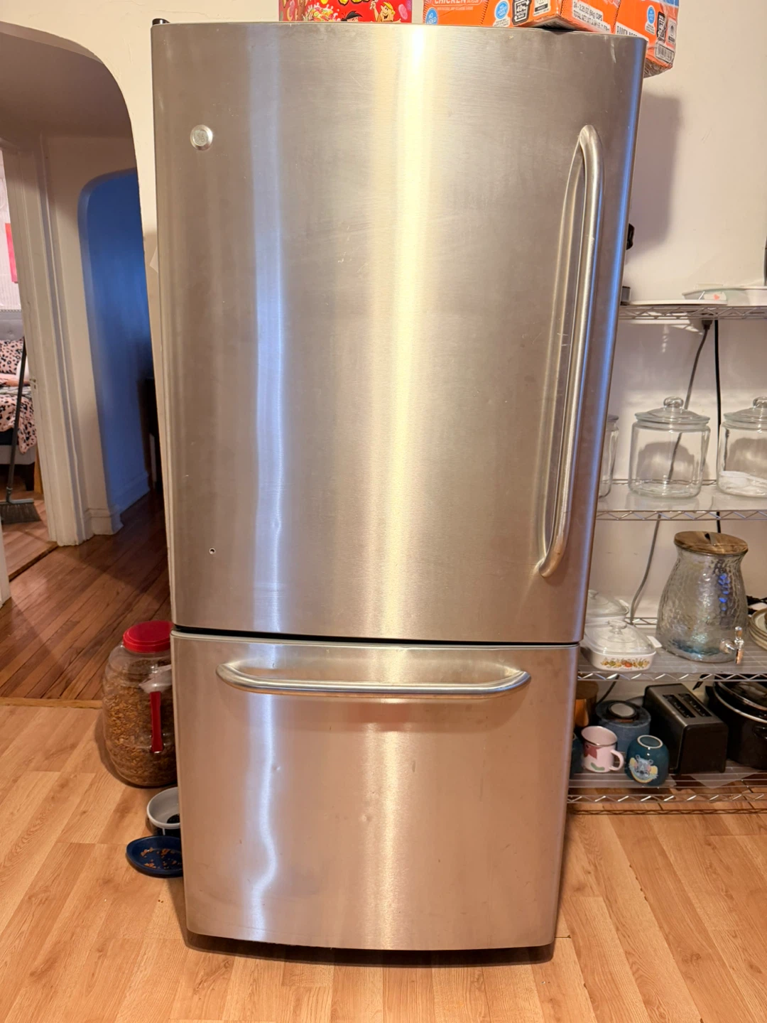GE Stainless Steel Refrigerator