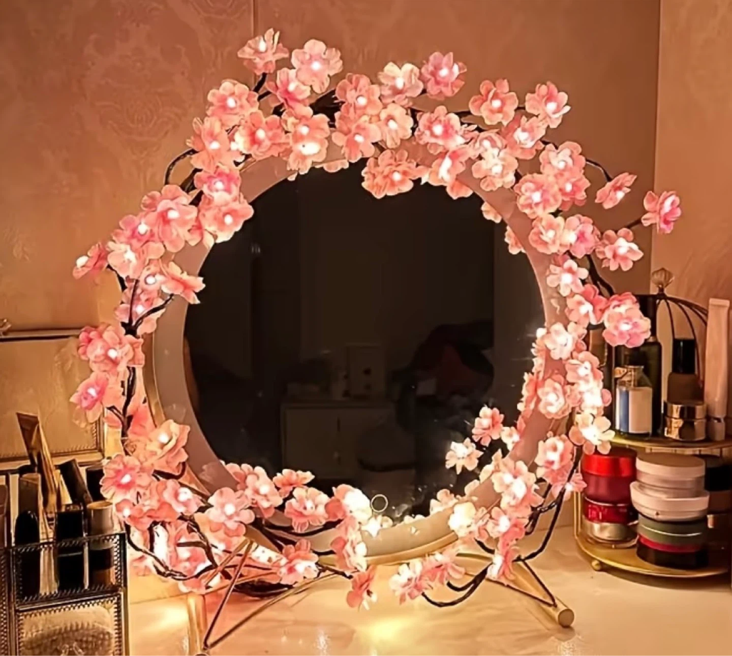 Cherry Blossom String Lights 72 LEDs USB Powered - photo 3