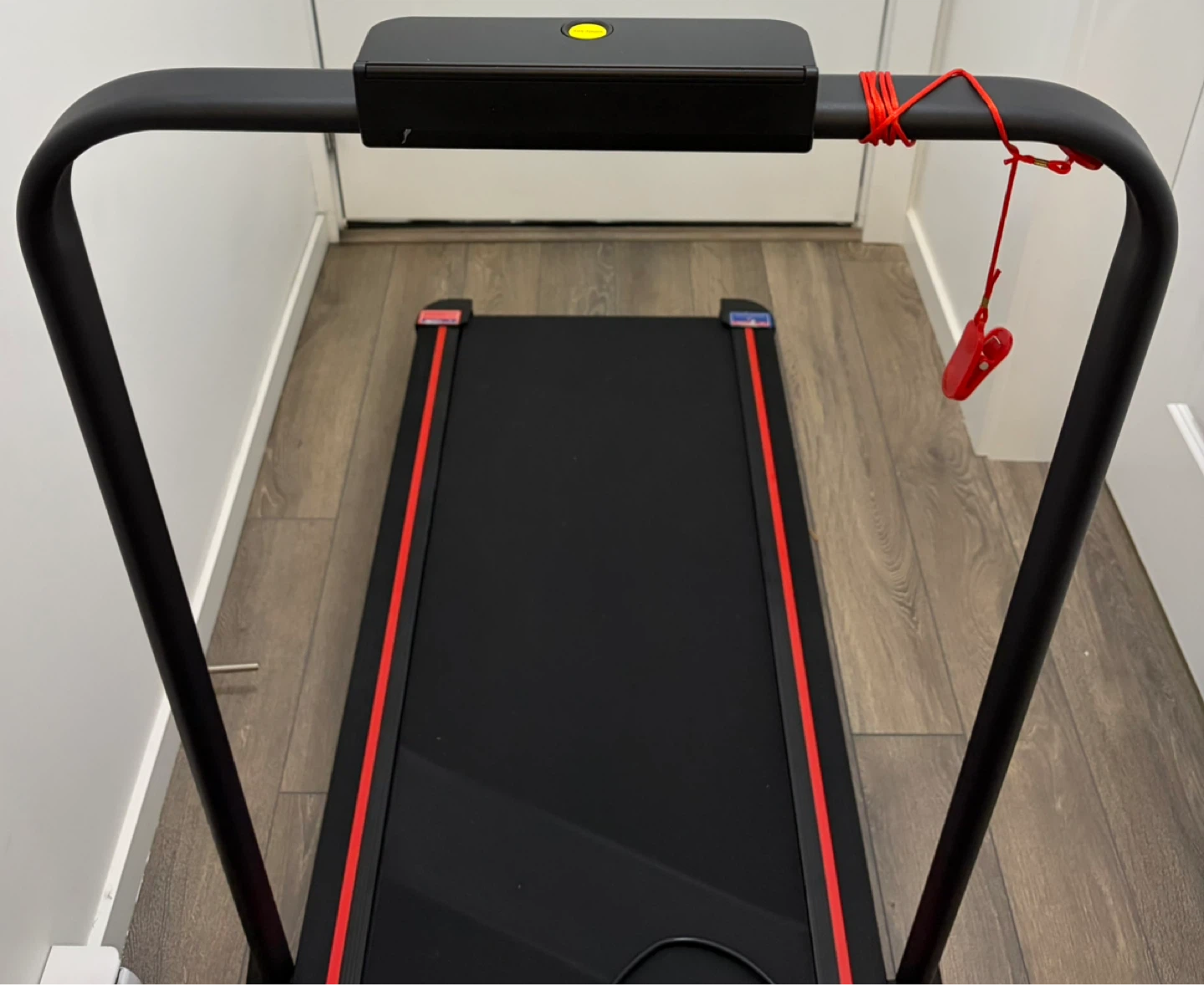 Compact Folding Treadmill with Remote