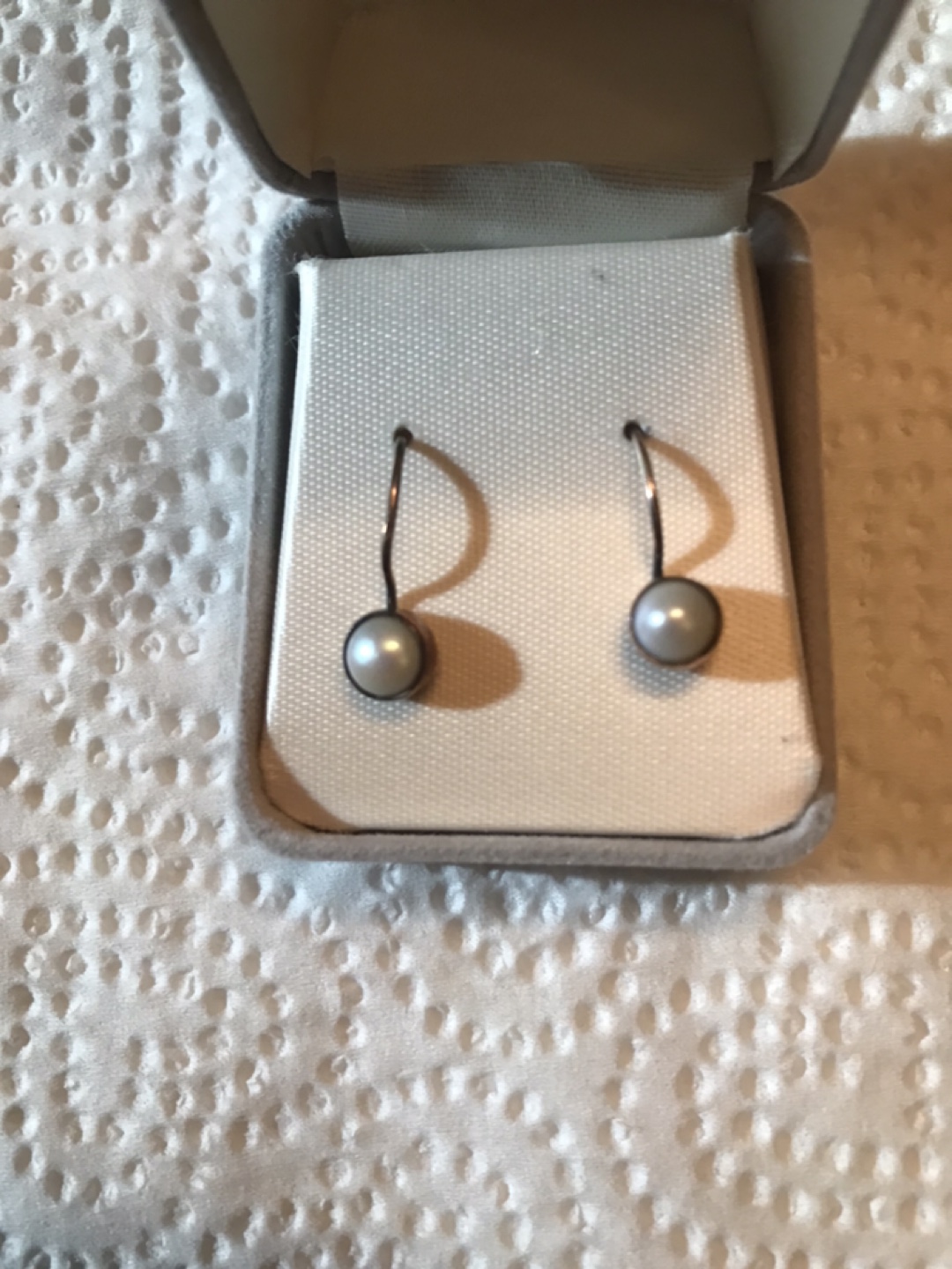 Vintage Pearl Drop Earrings