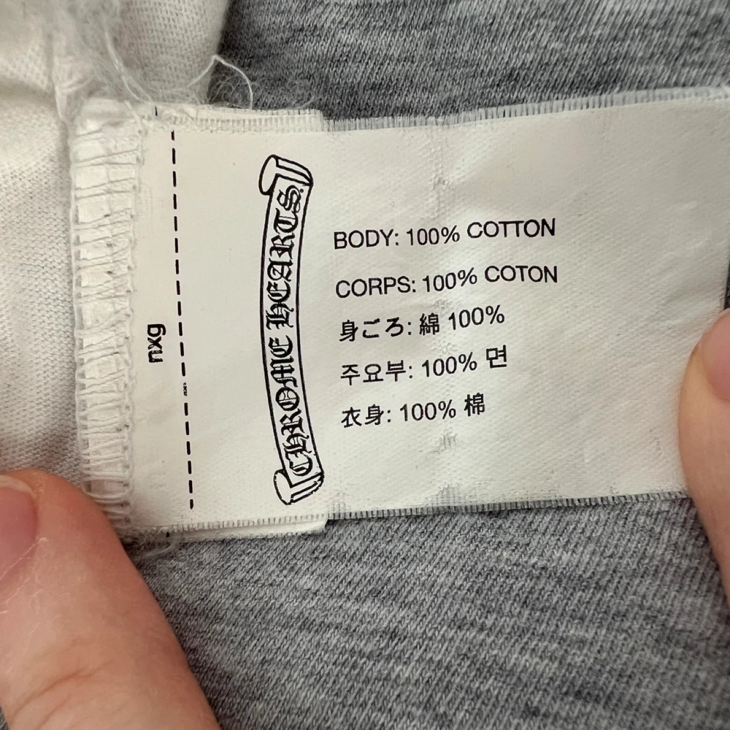 (Retail $1130)Chrome Hearts Long Sleeve T-Shirt - photo 4