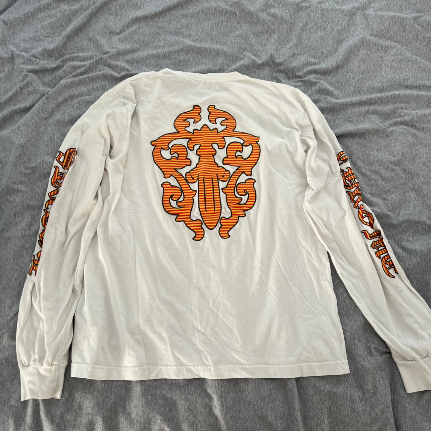 (Retail $1130)Chrome Hearts Long Sleeve T-Shirt