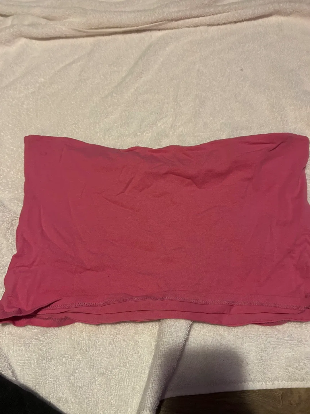 Pink "I Heart Trouble" Tube Top - photo 3