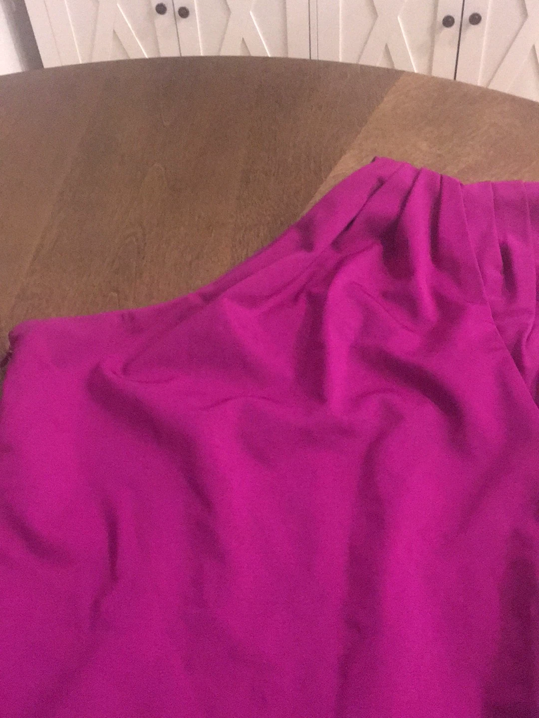 Ted Baker London Magenta One-Shoulder Dress Size 1 - photo 2