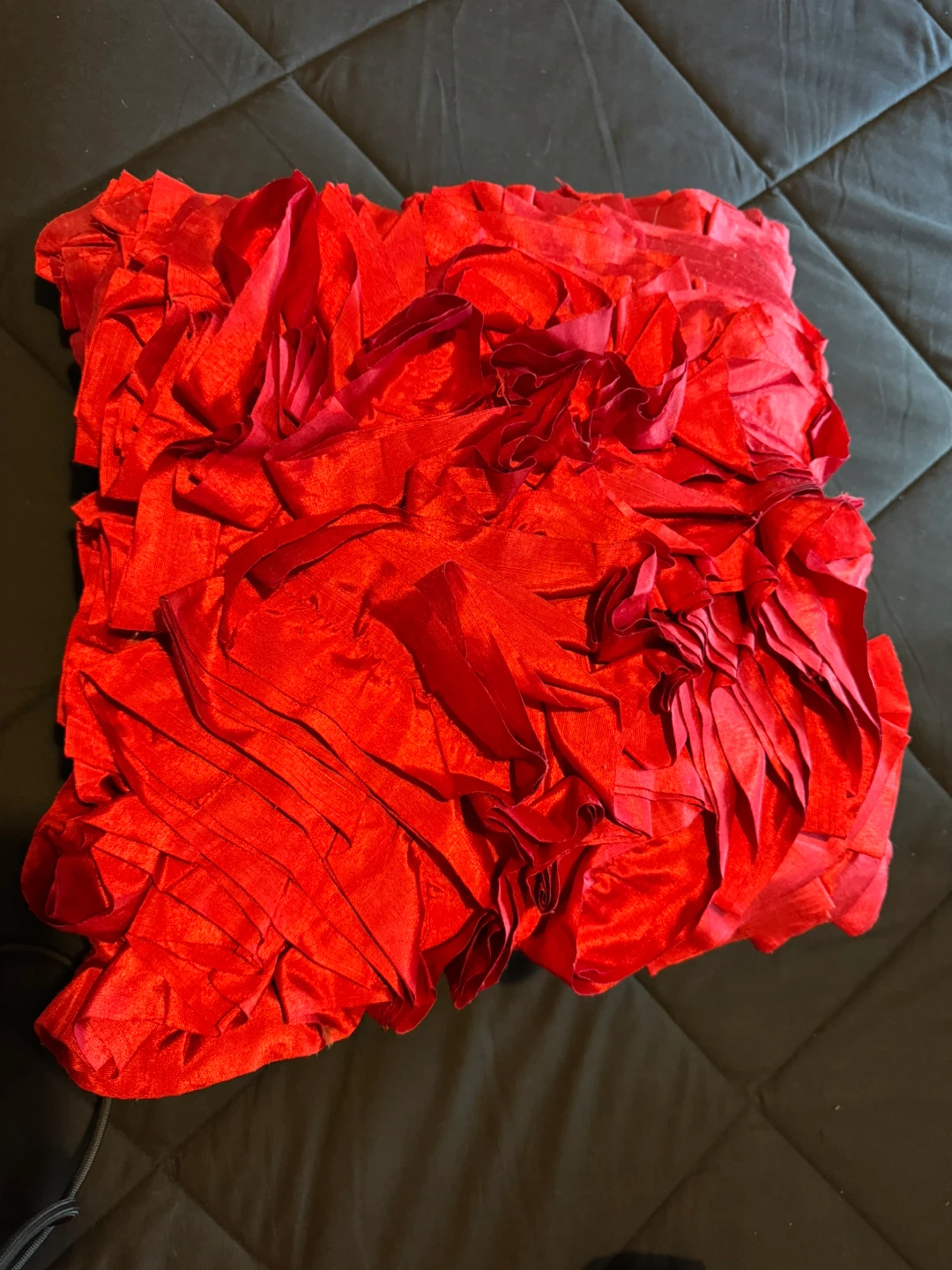 2 Red Decorative Pillows - photo 3