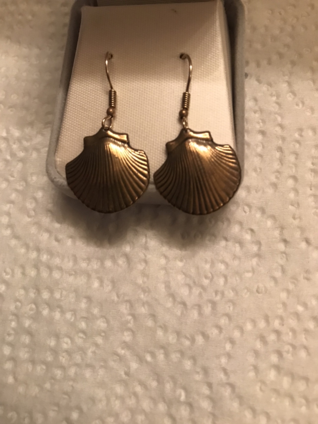 Seashell Dangle Earrings