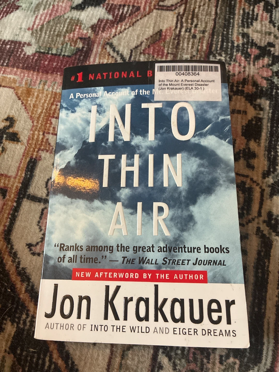 Into Thin Air Book
