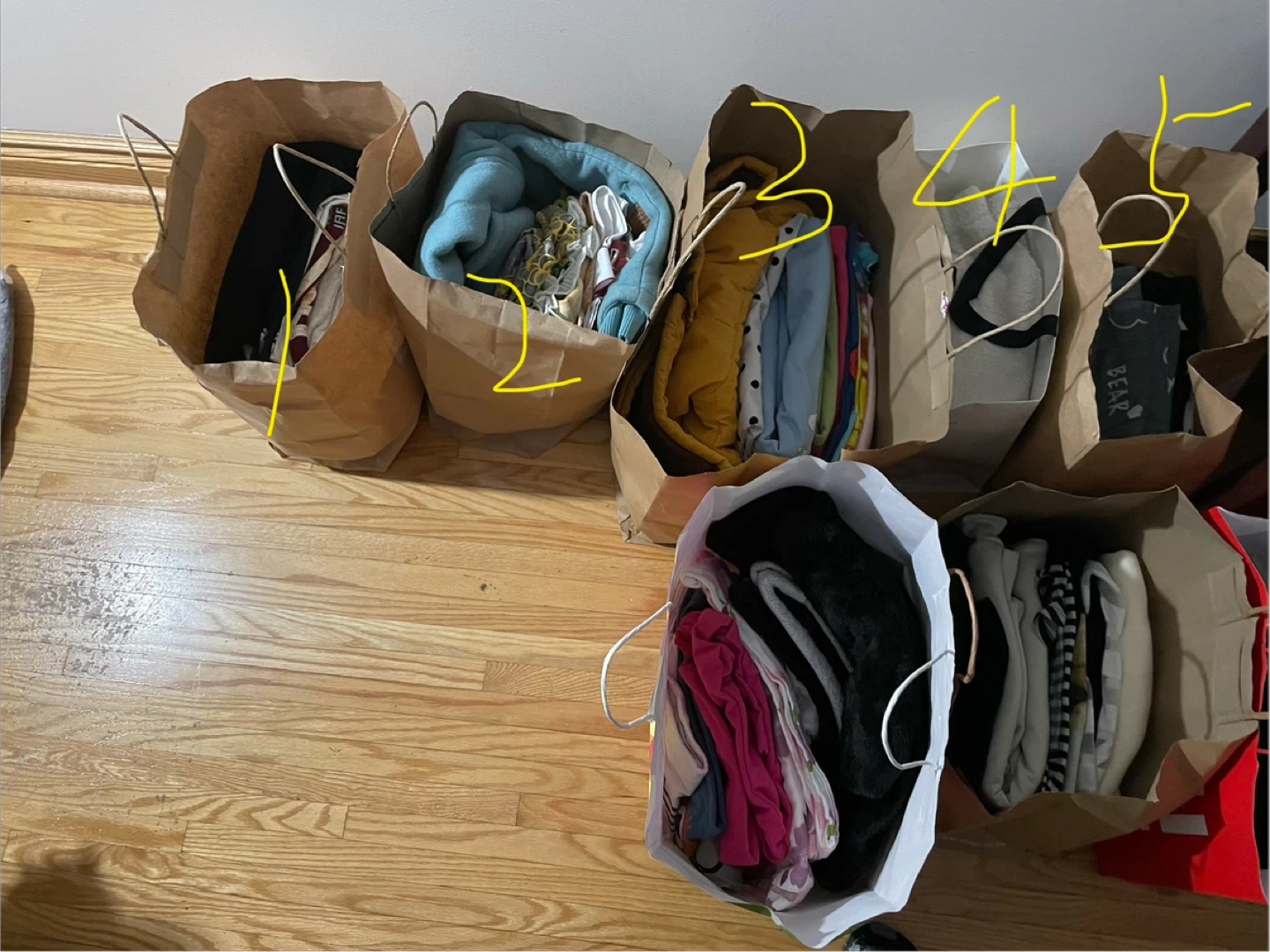 Blind Bag of assorted clothing items