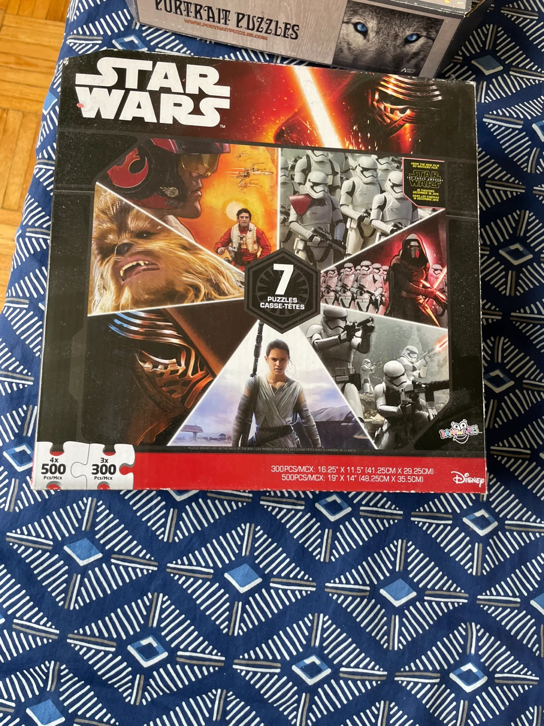 Star Wars 7 Puzzles Set - 500 Pieces Each 🌱