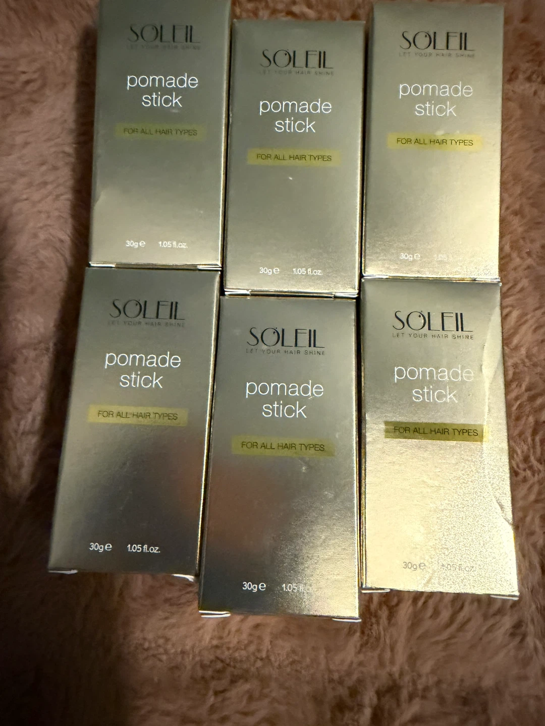 SOLEIL Pomade Stick for All Hair Types