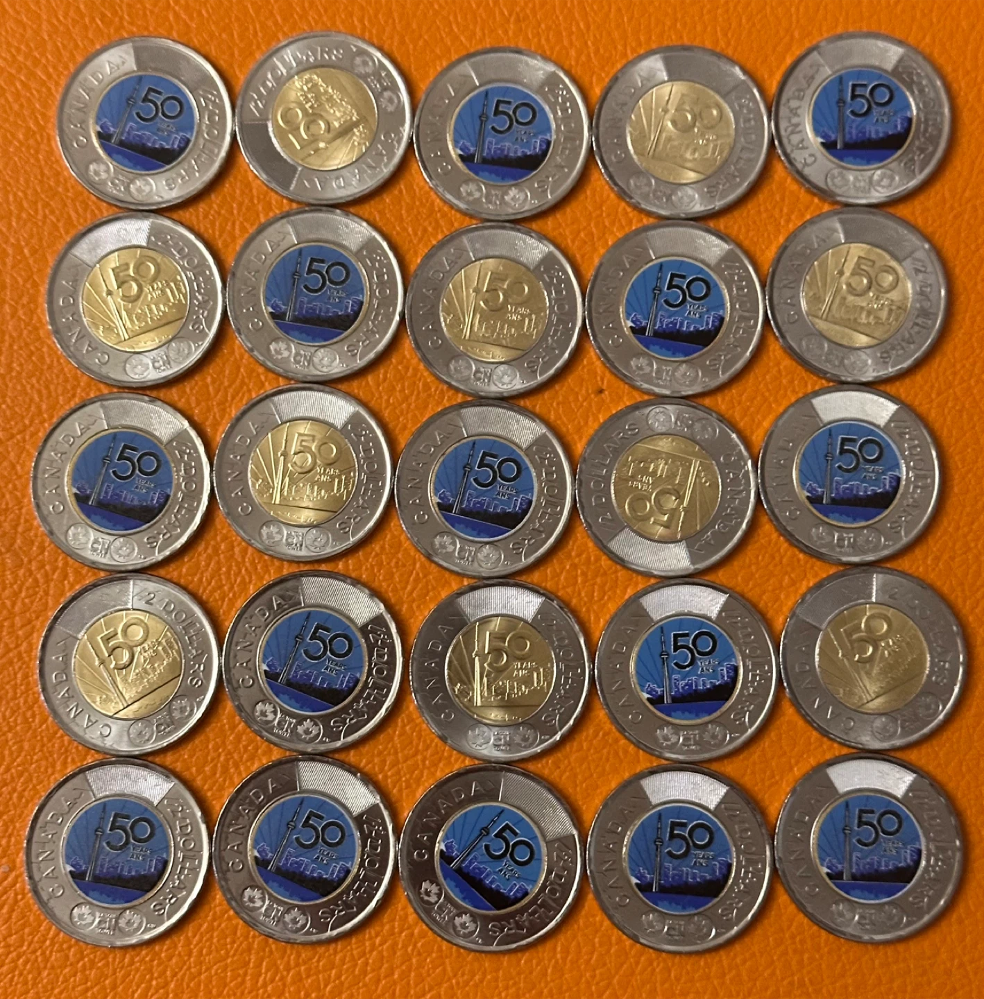Canadian CN Tower 50th Anniversary 2026 Toonies - photo 2