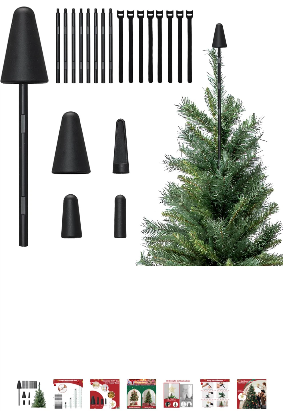 Christmas Tree Topper Holder Kit