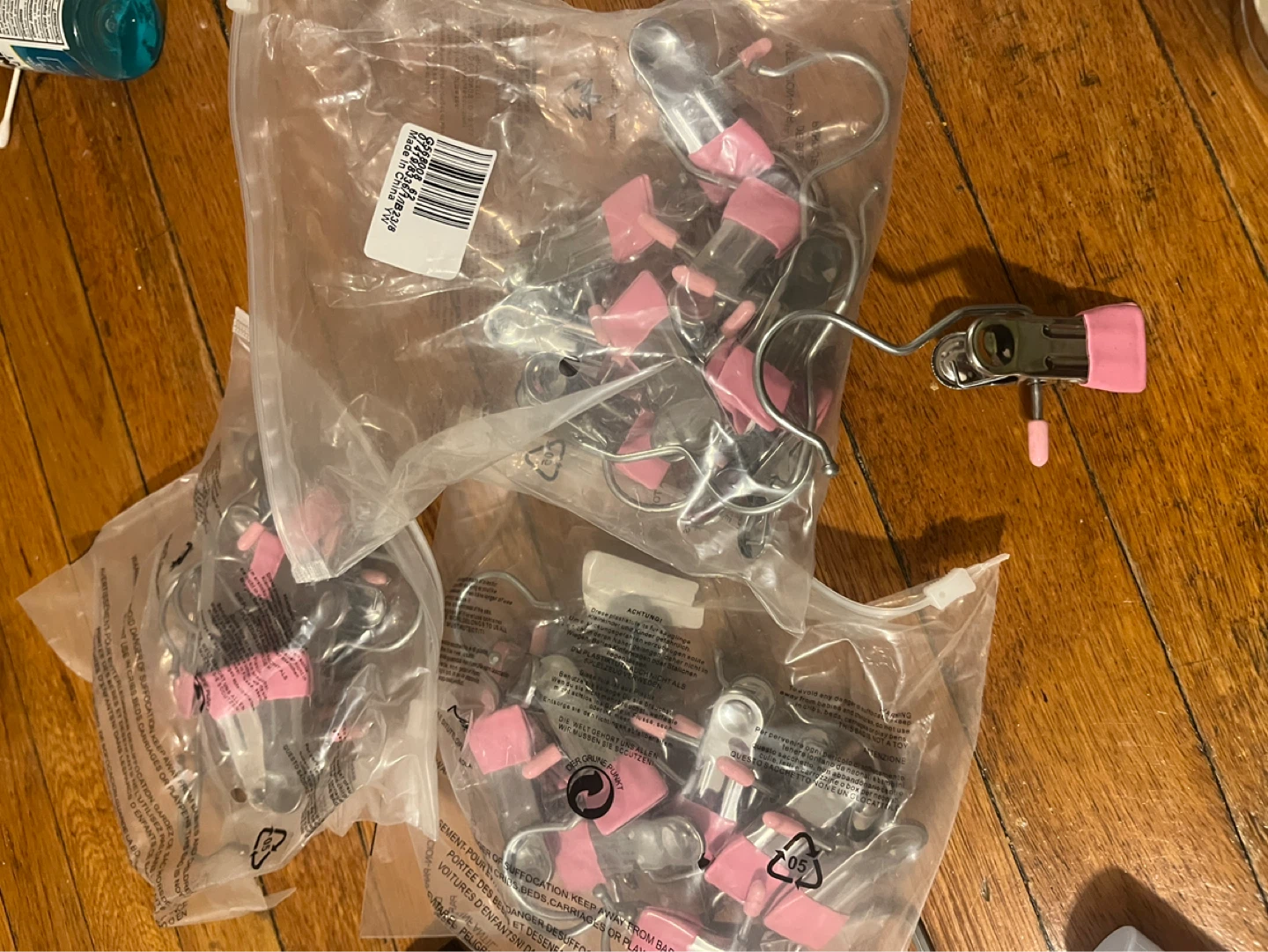 Pink Clothes hanger set