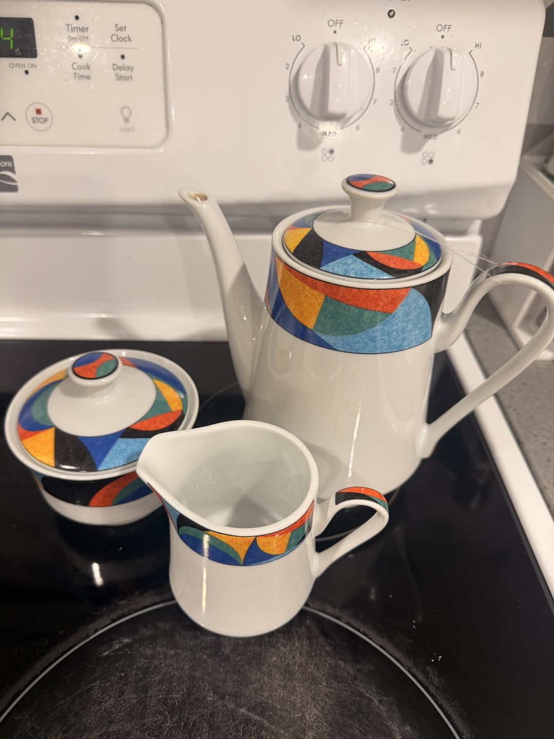 Tea Set with Creamer and Sugar Bowl - photo 2