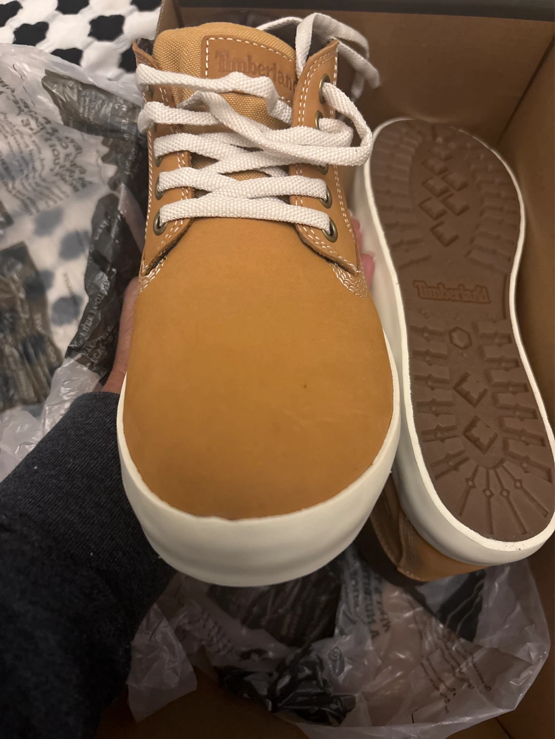 Timberland Dausette Chukka Wheat Nubuck Women's Boots Size 8.5 - photo 2