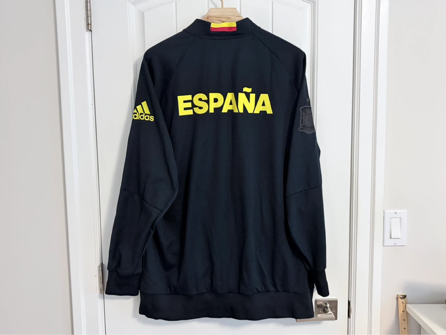 Adidas Spain Soccer Football Full Zip Jacket Size 2XL XXL