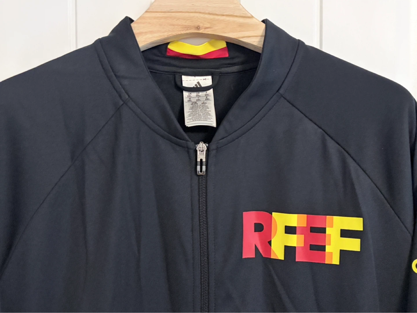 Adidas Spain Soccer Football Full Zip Jacket Size 2XL XXL - photo 5