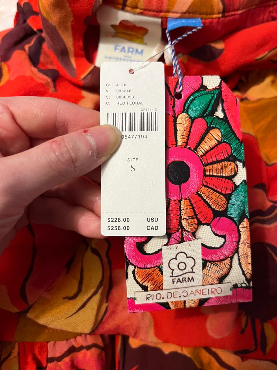 BNWT Farm Rio Floral Tiered Midi Skirt S - photo 2