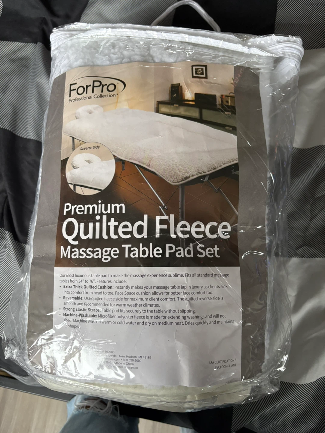 Massage Table with Wedge Pillow and Bolster - photo 2