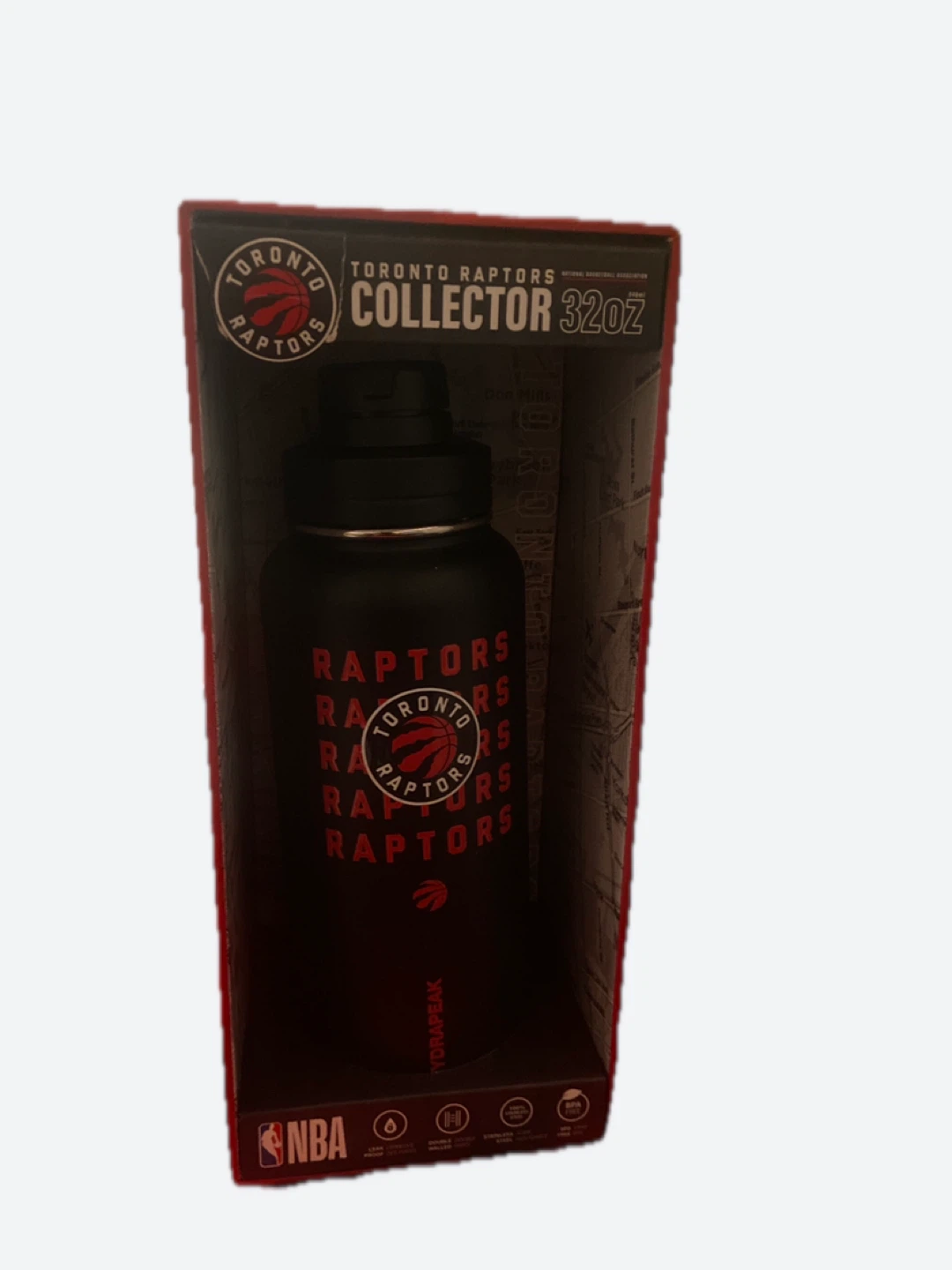 Toronto Raptors Collector Water Bottle 32oz