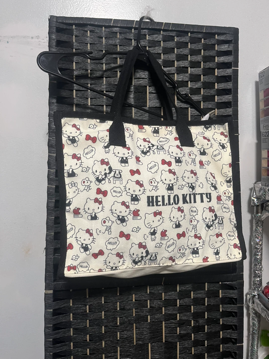 Hello Kitty Canvas Tote Bag