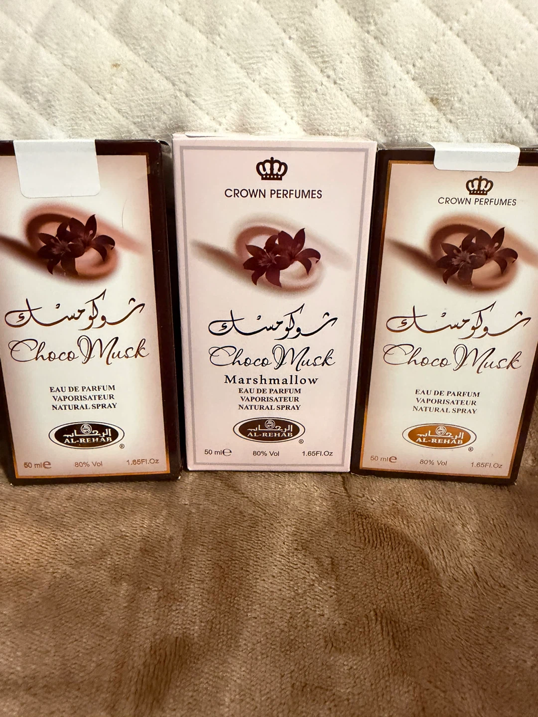 AL-REHAB Choco Musk & Marshmallow x 50ml)
